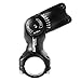 Trenztek 0-60 Degree 90 mm Adjustable Bicycle Handlebar Extender MTB Bike Stem Riser Head Up Raiser Size 1 inch (25.4 mm)