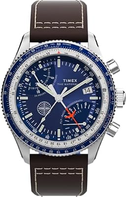 Herren Chronograph Quarz Armbanduhr Fly Back x Pan Am