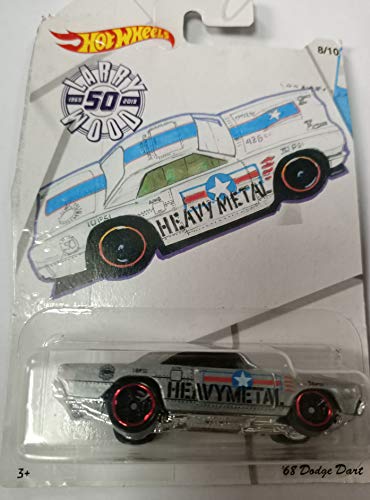 Hot wheels 68 Dodge Dart,Scale 1;64,Color Gray ,One Piec Car