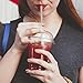 Accmor 18/8 Stainless Steel Straws, Reusable Metal Drinking Straws for 30 20 Oz Yeti Tumbler Rambler Cups(6, FBA)