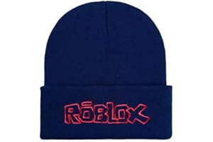 Ro-blox Winter Knitted Hat for Kids Inspired by Videogames