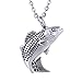HooAMI Fresh Water Fish Stainless Steel Cremation Jewelry Memorial Urn Necklace - Funnel Filler Kit
