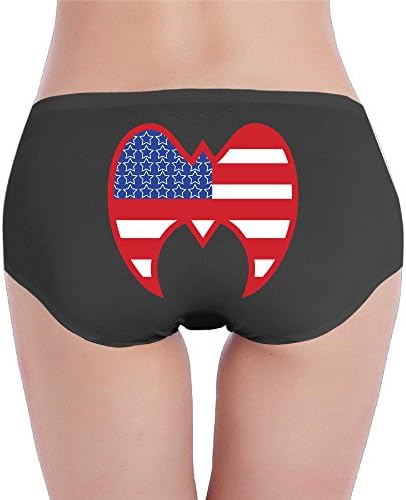 WWE Ultimate Warrior USA The Wrestler Supermade Women's Cotton Underwear Briefs