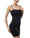 Belugue Women's Control Slip Shapers Shapewear Dress Full Body Shaper Black XXL