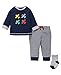Little Me Baby Boys' 3 Piece Jogger Pant Set with Socks