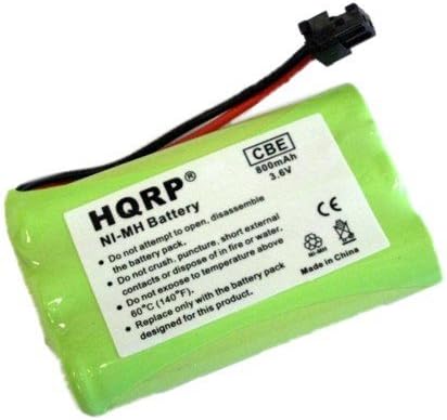 HQRP Phone Battery Compatible with Uniden TRU9460 TRU9465 TRU9466 TRU9480 TRU9485 TRU9485-2 Cordless Telephone