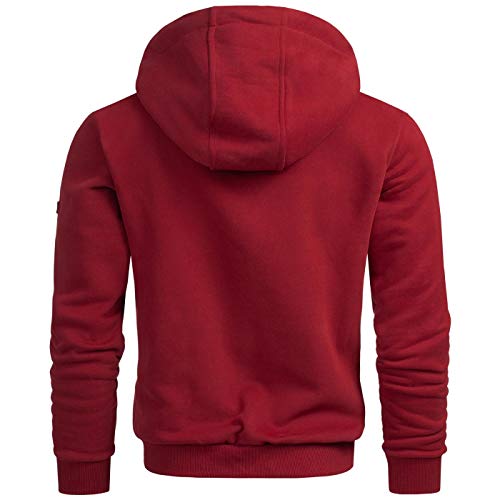 A-Salvarini-Herren-Sweatjacke-Kapuzenpullover-Jacke-Kapuze-Hoodie-Sweater-AS293