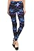 Leggings Depot High Waisted Floral & Space Print Leggings for Women-Full Length-R553, Galaxy, One Size
