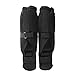 Sanabul Essential Hybrid Sleeve Kickboxing Shin Guards for MMA Shin Guards Muay Thai Shinguards - Black, L/XL