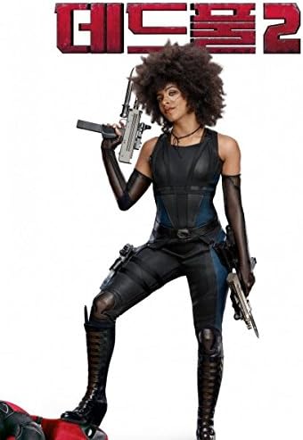 Deadpool 2 Domino Marvel Comicc Film Poster Print 10x8