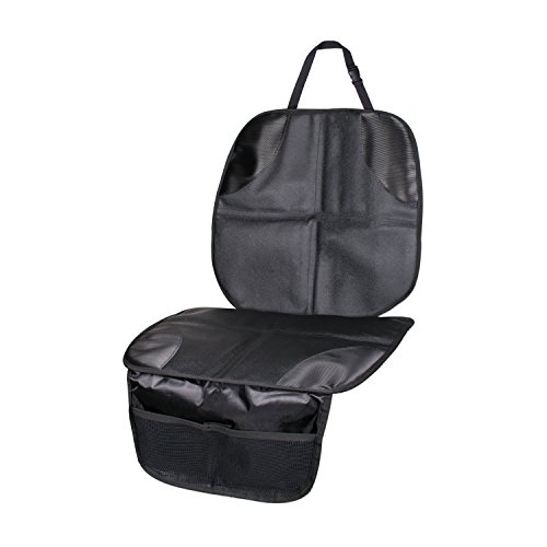 E-Living Store TraveltoGO Non-Slip Car Seat Kick Protector for Kids with Pocket Storage