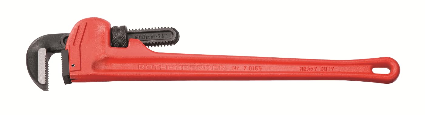 Rothenberger 70155 Pipe Wrench, Heavy Duty, 24", 3" Max OD