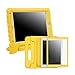 HDE Case for iPad 9.7-inch 2018/2017 Kids Shockproof Bumper Hard Cover Handle Stand with Built in Screen Protector for New Apple Education iPad 9.7 Inch (6th Gen) / 5th Generation iPad 9.7 - Yellow