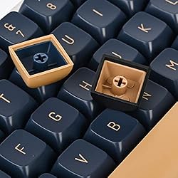 Fogruaden PBT Blue Samurai Keycaps, 163 Keycap Set