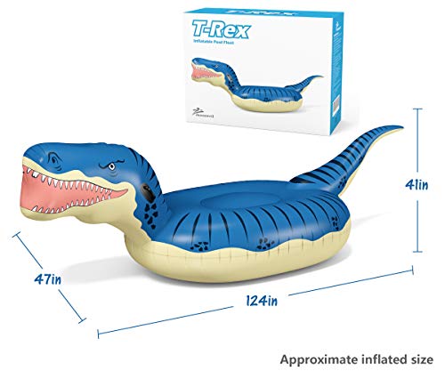 Jasonwell Inflatable Dinosaur Swimming Pool Float for Kids Boys Girls ...