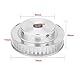 uxcell Aluminum 40 Teeth 12mm Bore 5.08mm Pitch Timing Belt Pulley for 10mm Belt