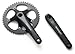 Retrospec Bicycles Fixed-Gear Crank Single-Speed Road Bicycle Forged Crankset, Black, 48T
