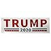 10 Pcs Keep America Great President Donald Trump 2020 Election Patriotic Bumper Sticker Auto Decal Conservative Republican (White)