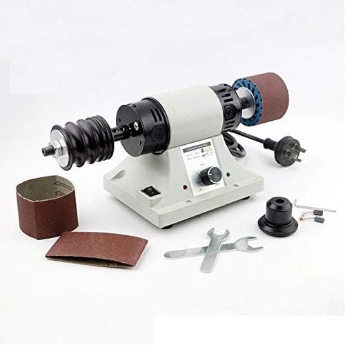 DUOMON 110V 350W Leather Edge Grinding Machine Leather Polishing Burnishing Machine 8000RPM 110V US Plug