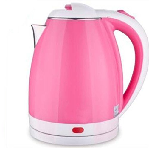 Food-Grade Stainless Steel Cooking Kettle Automatic Power Off Electric Kettle Anti-Hot Kettle,Pink
