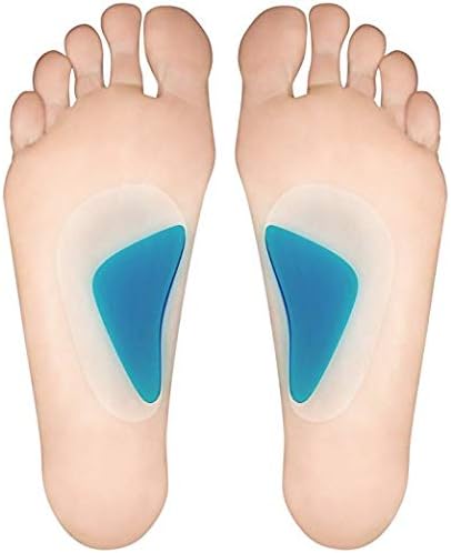 Orthotic Arch Pads, Gel Flat Foot Wedge Shoe Insert, Orthotic Shoe Transparent Adhesive Arch Pad - Image 5