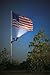 Nature Power 22015 40 Lumen Solar Flag Pole Light