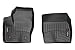 WeatherTech - 444591 - 2013 Ford Escape Black 1st Row FloorLiner