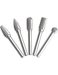 Juego de quemadores giratorios de carburo de doble corte