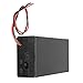 SODIAL(R) 3.7V 2x 18650 Battery Holder Connector Storage Case Box ON/OFF Switch With Lead