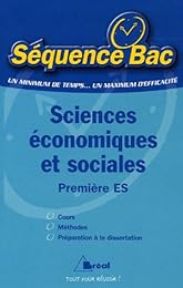 Sciences économiques et sociales, première ES