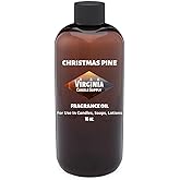 Christmas Pine Fragrance Oil (16 oz) Bottle for Candle Making, Soap Making, Diffusers, Lotions, Linen Spray, Slime, Bath Bombs