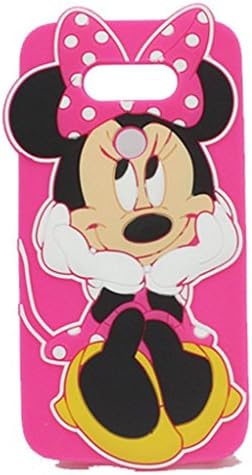 G5 Case LG G5 Minnie Case LG G5 Silicone Case,Bat King Rose 3D Cute Cartoon Animal Sit Mouse Minnie Soft Silicone Back Case Cover for LG G5 2016