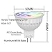 Mi-Light Dimmable MR16 4W Led Bulb RGB+CCT LED Spotlight Smart Home Led Light Bulb Lamp Need Controlled by Mi Light WiFi ibox/Remote