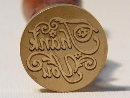 Amazon シーリングスタンプ A019 Thank You シーリングワックス 文房具 オフィス用品