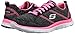 Skechers Sport Women's Pretty City Fashion Sneaker,Black/Hot Pink,9.5 M US