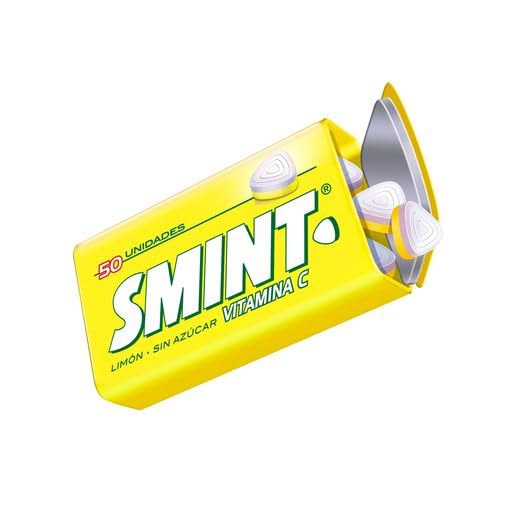 Sugar-Free Lemon Mints with Vitamin C, 50 Units