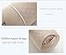 ALIBO Beige Bolster Adjustable Firm Neck Round Roll Support Pillow 18.9