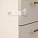 Cabinet Locks Safety Latches Kitchen Cabinet Locks, Easy Installation 10 Packs Child Locks and 4 Corner Protectors Without any Tools, Fit Most Cabinets, Drawers and Closets