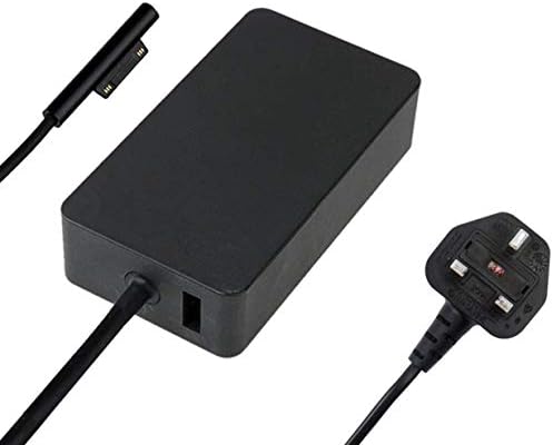 Charger 65W 15V 4A YOUNGE Power Supply Adapter for Microsoft Surface Pro 5 Pro 4 Pro 3 Book 1706 Tablet PC with USB Port and 1.6ft Power Cord