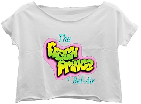 Lockeroom7 Women's The Fresh Prince Of Bel-Air T-Shirt Crop Top Shirt