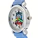 Timermall Thomas Boy's NLG-K-412 the Tank Engine Friends 3d Cartoon Analogue Quartz Blue Rubber Watch