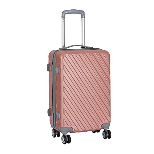JB Luggage Trolley Travel Bag, Size 20 Rose Gold price in Egypt