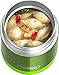 THERMOS FUNTAINER 10 Ounce Stainless Steel Vacuum Insulated Kids Food Jar, Lime Green