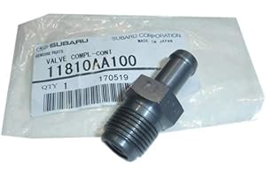 Subaru PCV Valve Legacy Outback 3.0 & 3.6L Forester Impreza Tribeca Non Turbo OEM NEW 11810AA100 Genuine OEM