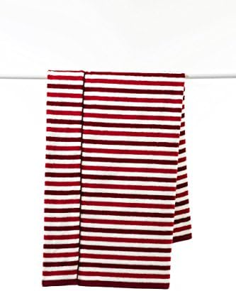 Henry and Bros. Ex-Large Beach Towel Blanket (Twin; 55" X 75") (Candy Cane Stripe) (Candy Cane)