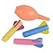 Foam Rocket Launchers Set With Hand Pump - 12 Pack Of 3 1/2” Inch Rockets - For Kids, Parties, Birthdays, Gifts, Party Favors, Etc. - Kidsco