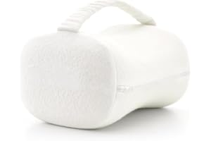 Oillase Knee Pillow for Side Sleepers, Soft Memory Foam Support Spine Alignment Pregnancy Leg Pillow for HIPS, Back, Sciatica