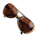 Ocean Line 50's 60's Glasses – 50's Rockstar Aviator Sunglasses, Funny Party Costume Shades for Celebrity (6 Pairs)