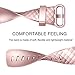 Tobfit Bands Compatible with Fitbit Charge 3 Bands for Women Men Replacement for Fitbit Charge 3 SE Accessories Classic Sports Wristbands, 2 Pack (#Rose Gold/Wine Red, Small)