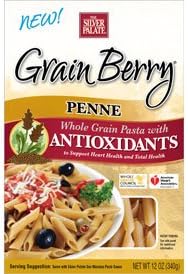 (2 Pack) Grain Berry Penne Whole Grain Pasta and Antioxidants. 12oz each